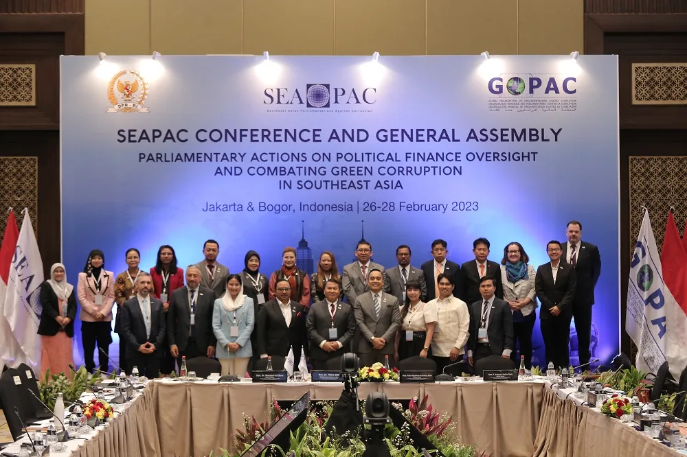 SEAPAC CONFERENCE AND GENERAL ASSEMBLY PARLIAMENTARY ACTIONS ON POLITICAL FINANCE OVERSIGHT AND COMBATING GREEN CORRUPTION IN SOUTHEAST ASIA